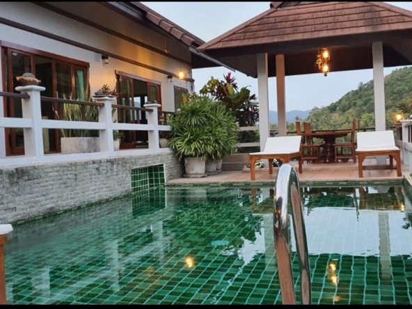 Pool villa in Bangrak koh samui