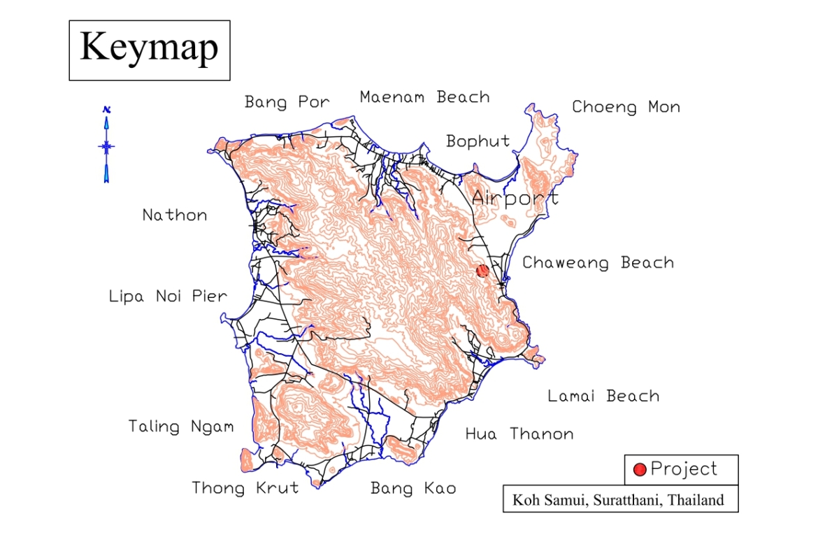 Seaview land for sale at chaweng