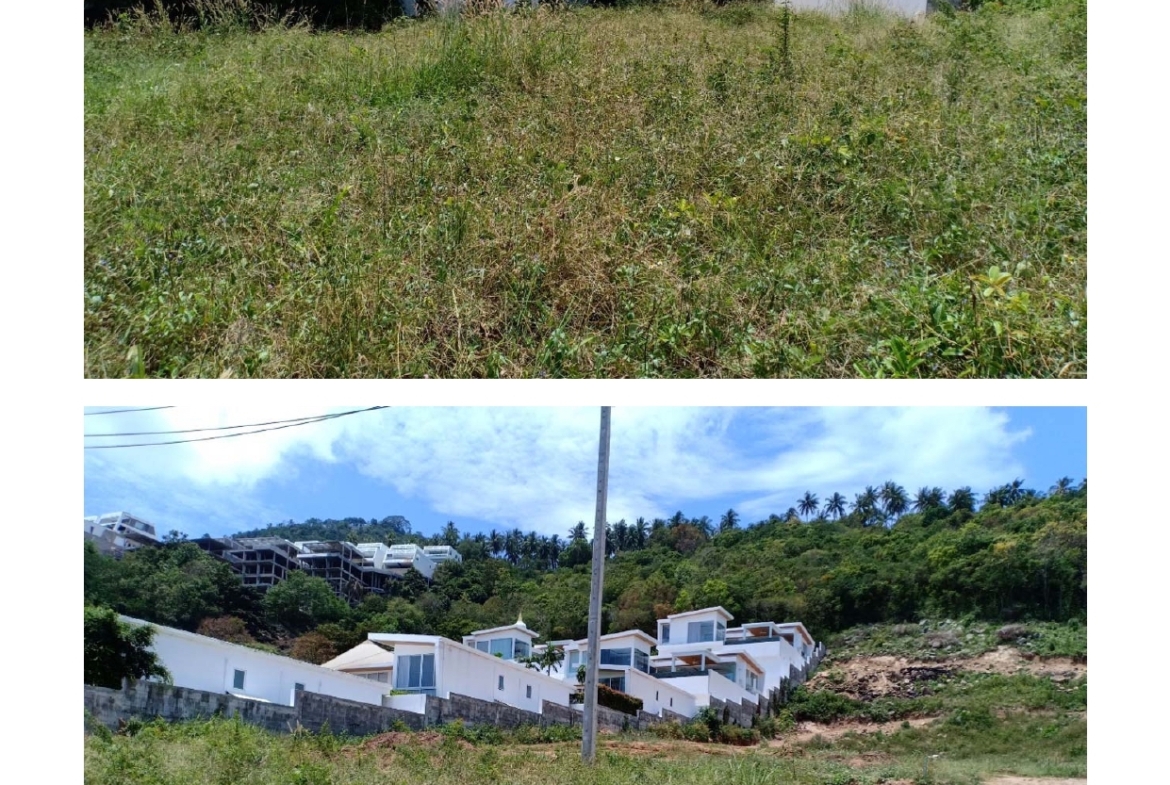 Seaview land for sale at chaweng