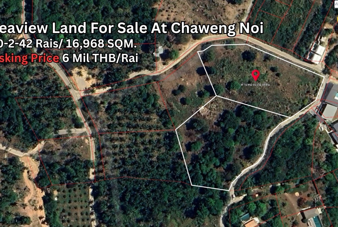 Seaview Land For Sale Chaweng