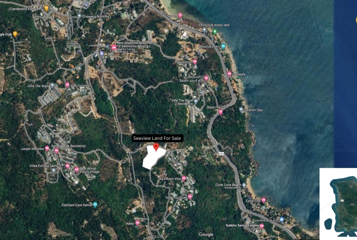 Seaview Land For Sale Chaweng