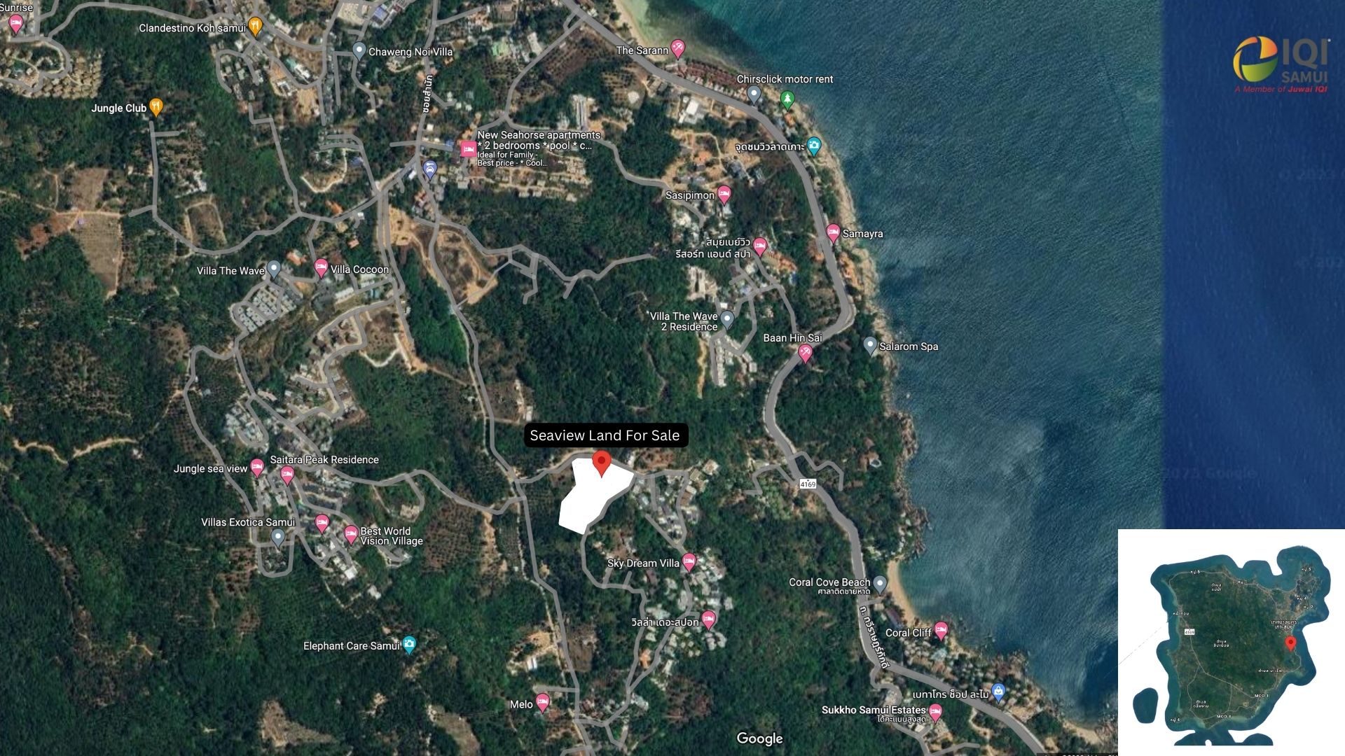 Seaview Land For Sale Chaweng