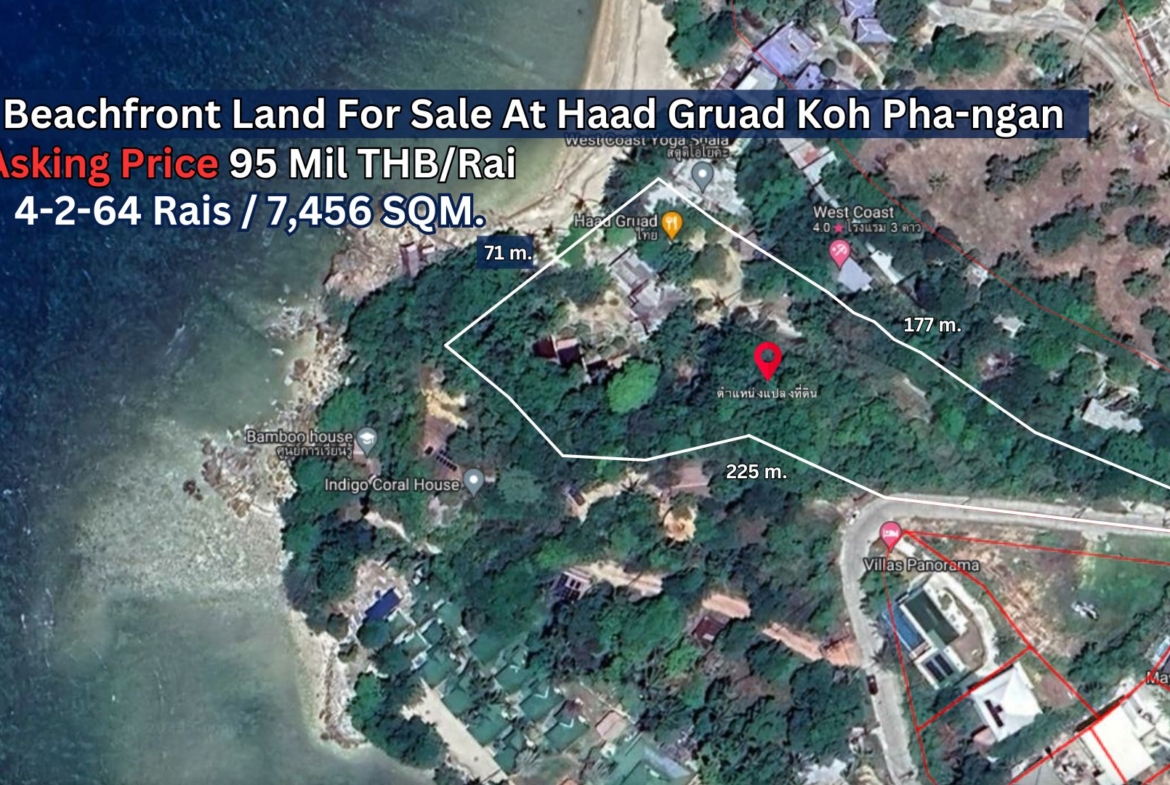Beachfront For sale Koh Pha-ngan