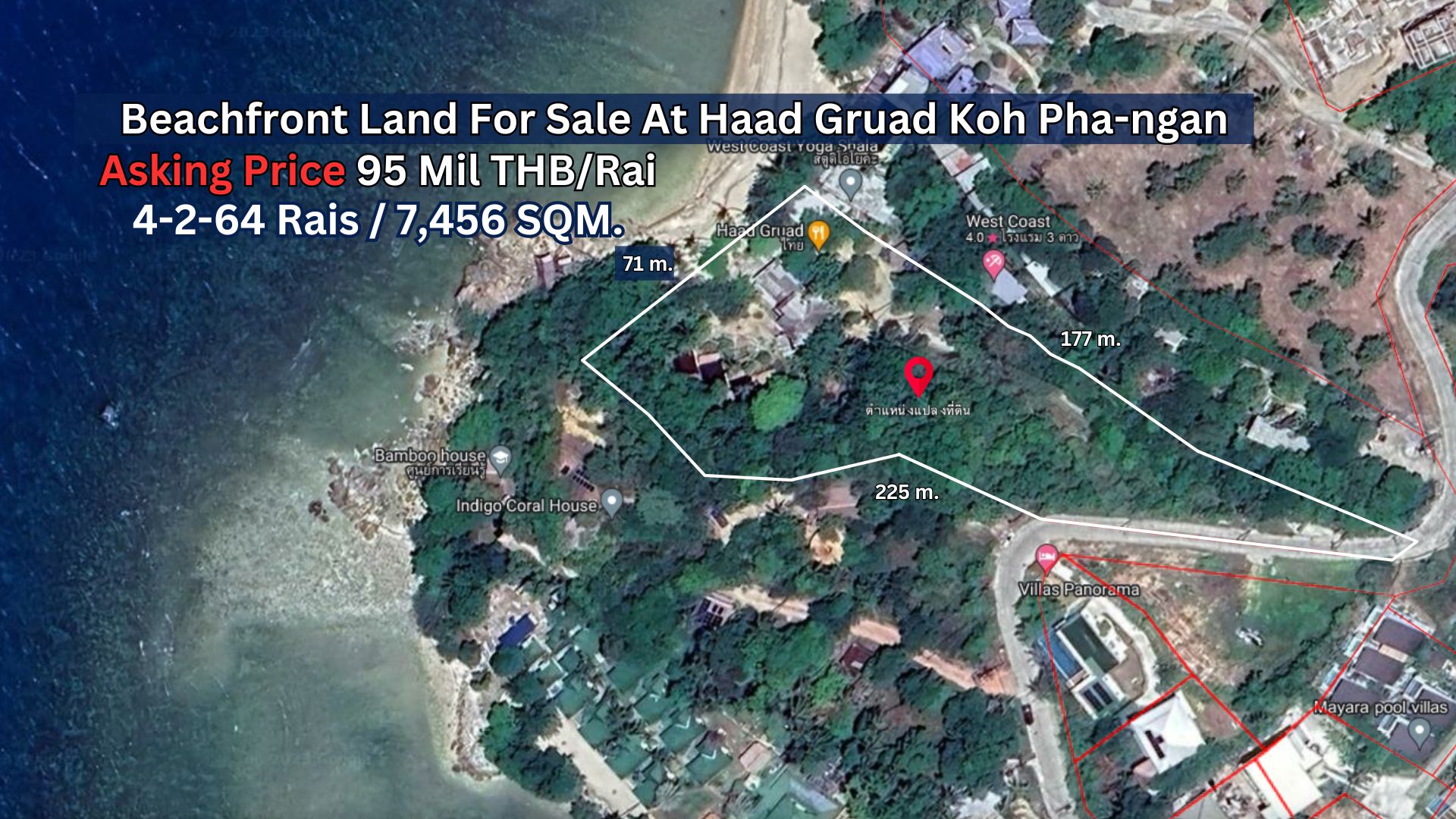 Beachfront For sale Koh Pha-ngan