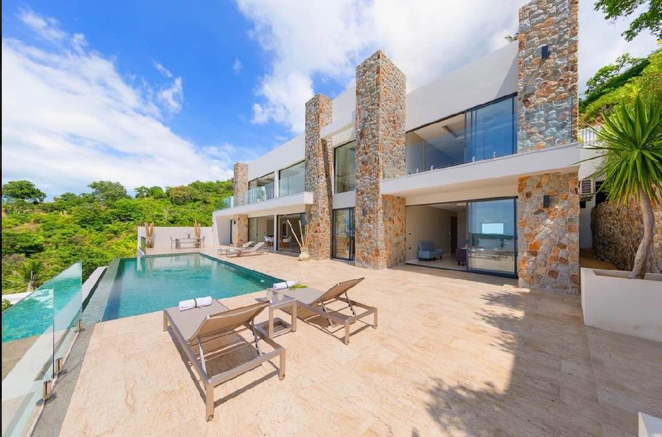 Magnificent sea-view villa in Bophut Hills