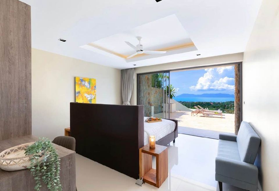 Magnificent sea-view villa in Bophut Hills