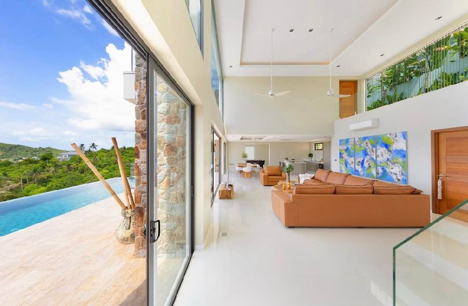 Magnificent sea-view villa in Bophut Hills