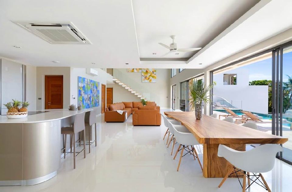 Magnificent sea-view villa in Bophut Hills