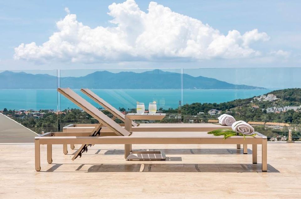 Magnificent sea-view villa in Bophut Hills