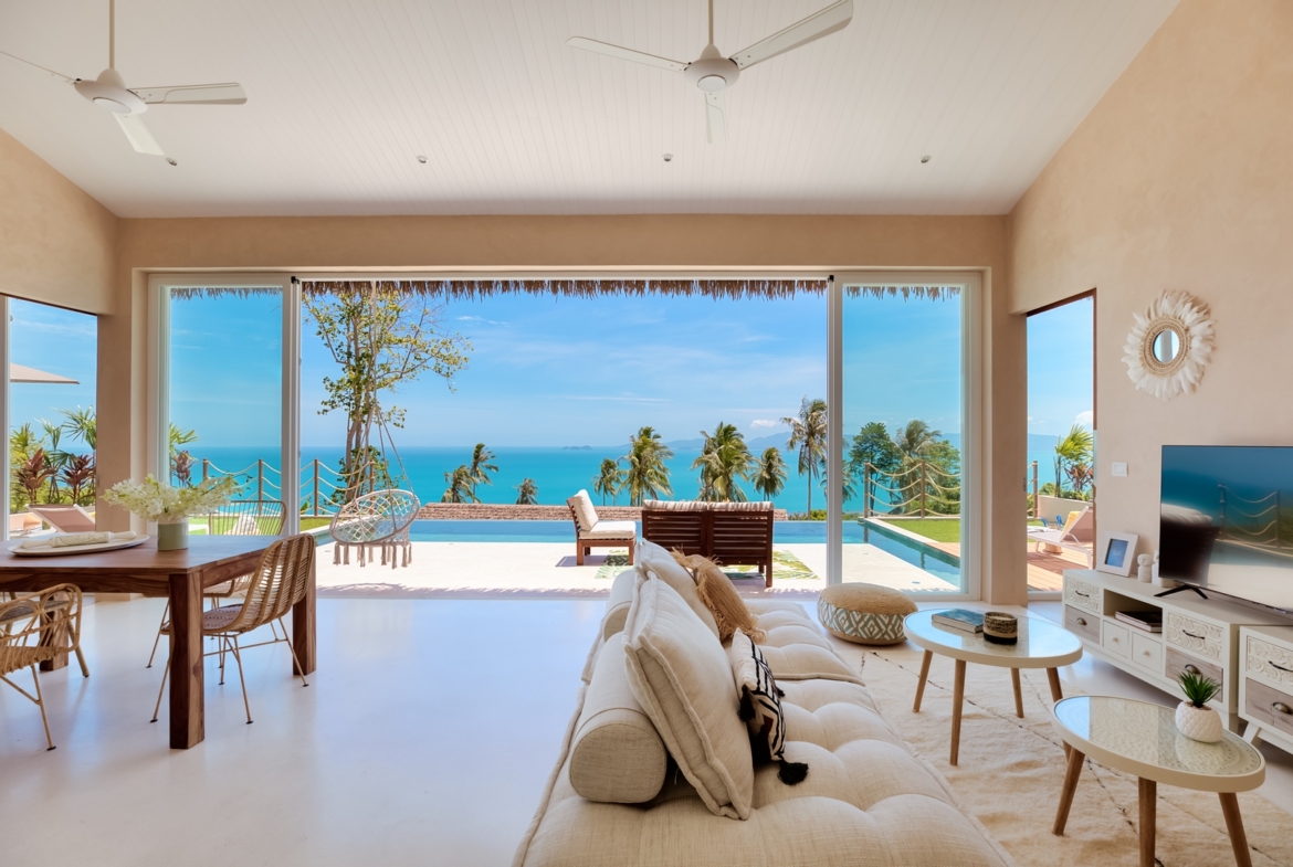 Tropical Seaview Pool Villa at Bang Por Koh Samui