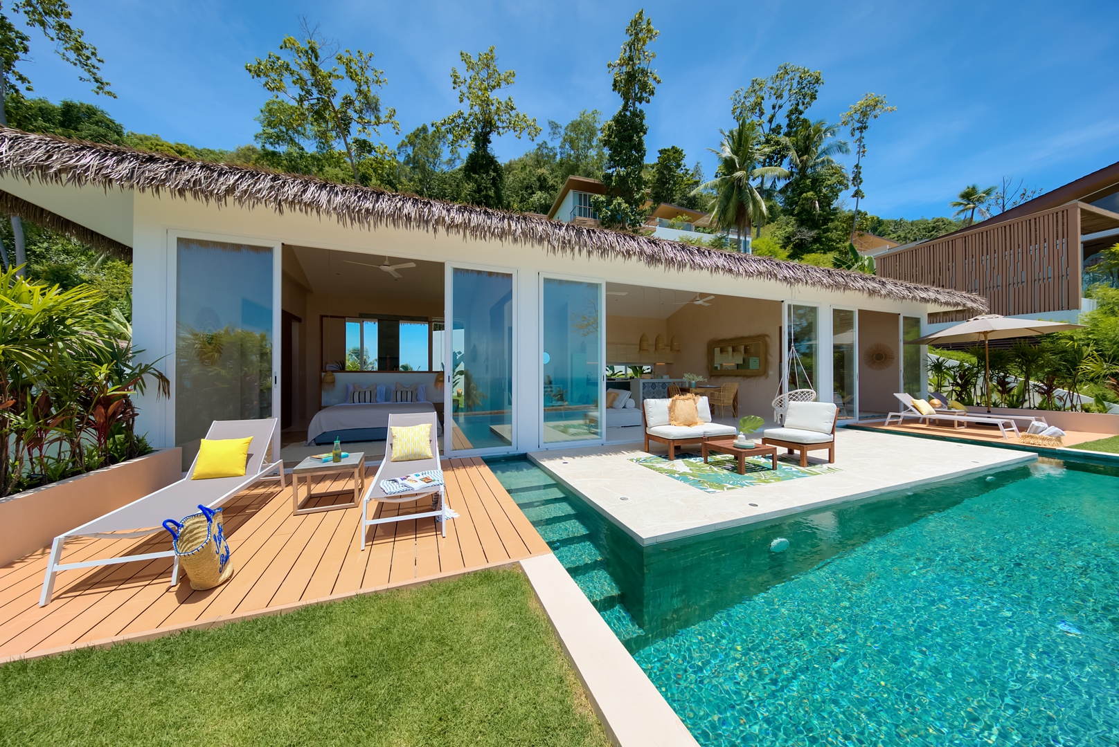 Tropical Seaview Pool Villa at Bang Por Koh Samui