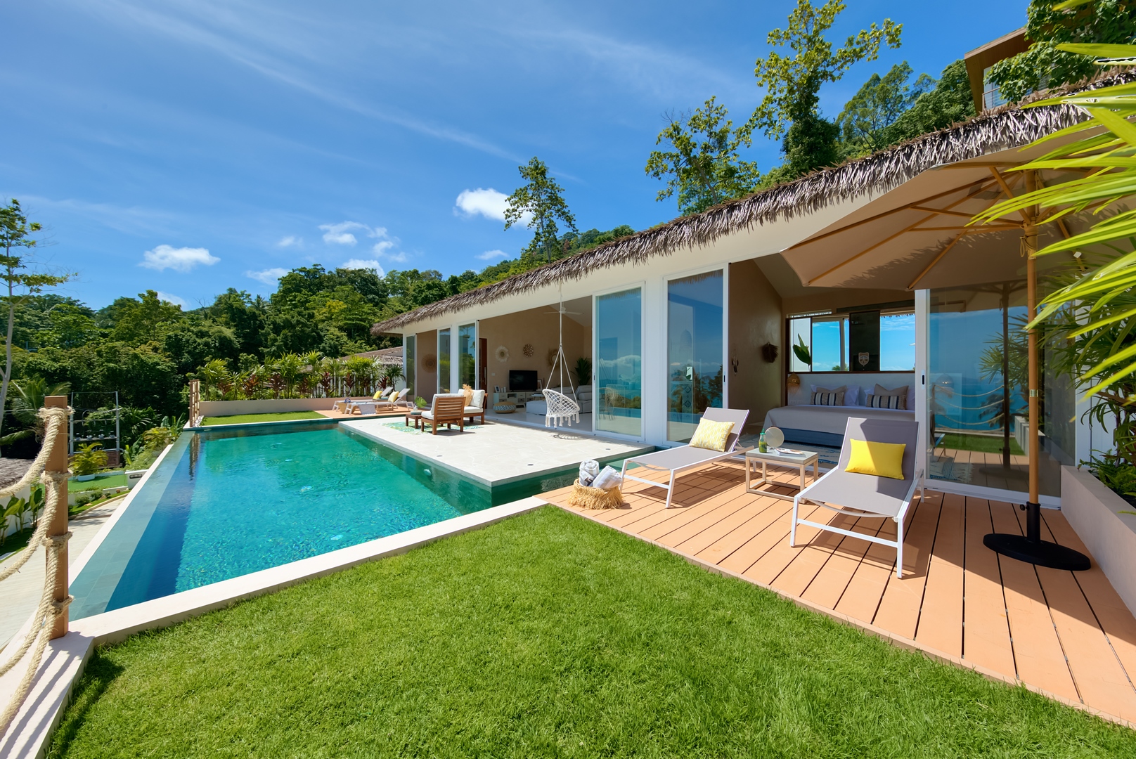 Tropical Seaview Pool Villa at Bang Por Koh Samui
