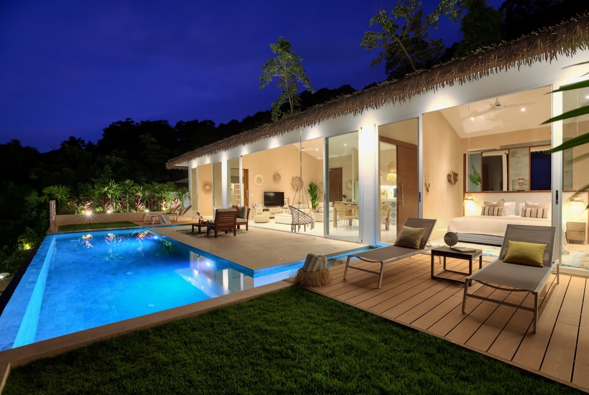 Tropical Seaview Pool Villa at Bang Por Koh Samui